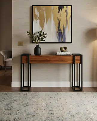 APARADOR LINHA ESSENCIA - DETALHE INDUSTRIAL 1,20M