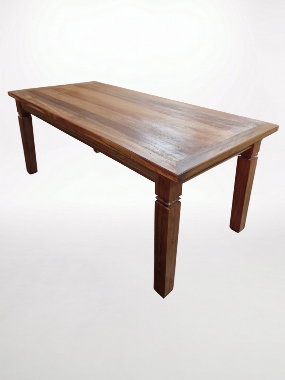 MESA DE JANTAR MINEIRA MADEIRA MACIÇA DE DEMOLIÇÃO 2,00X90 6 LUGARES