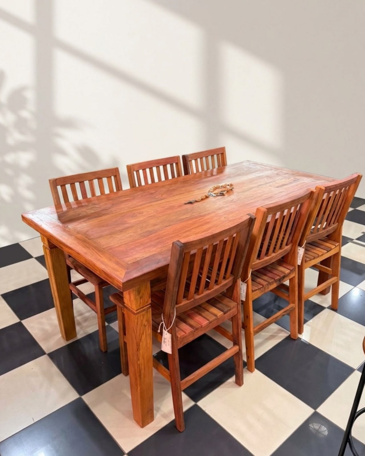 MESA JANTAR PREMIUM MISTA 1,8X0,90M LM WBRIS CADEIRA AR MISTA NT LM ALETOK 6 CAD
